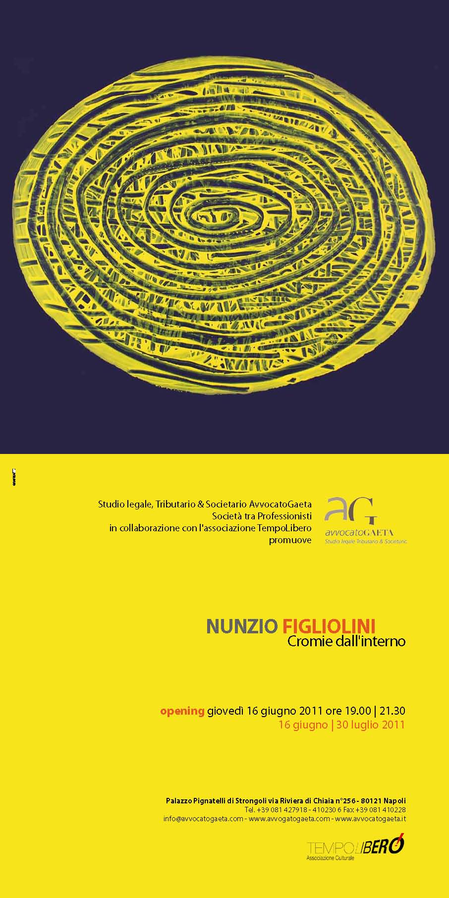 Nunzio Figliolini - Cromie dall’interno